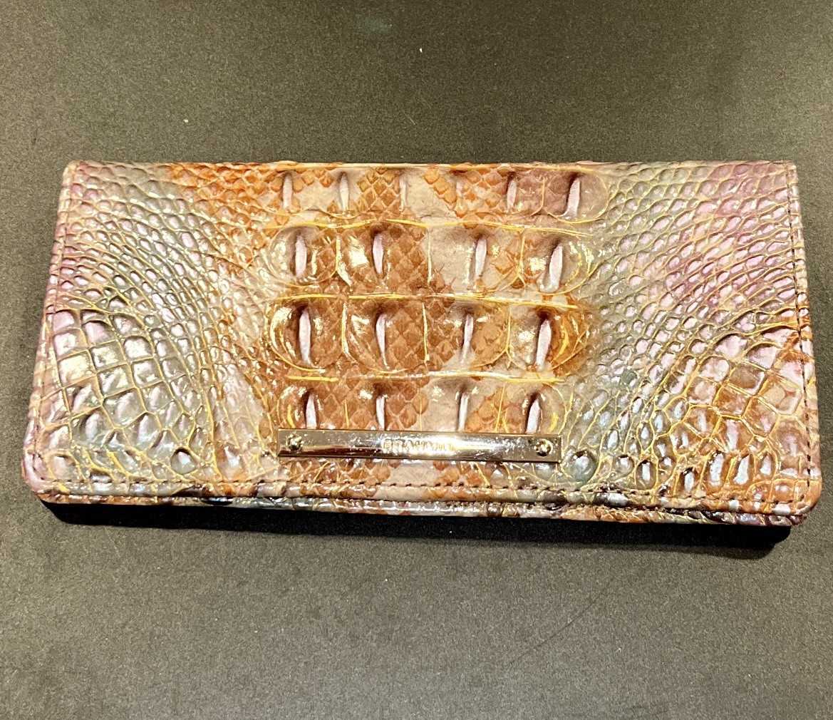 Brahmin Melbourne Ady Leather Wallet Ombre’ Multicolor Brahmin Melbourne Ady Leather Wallet Ombre’ Multicolor
