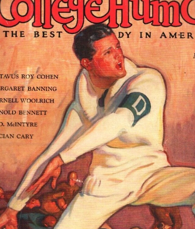 College Humor November 1927 CORNELL WOOLRICH Children of Ritz missing cover College Humor November 1927 CORNELL WOOLRICH Children of Ritz missing cover