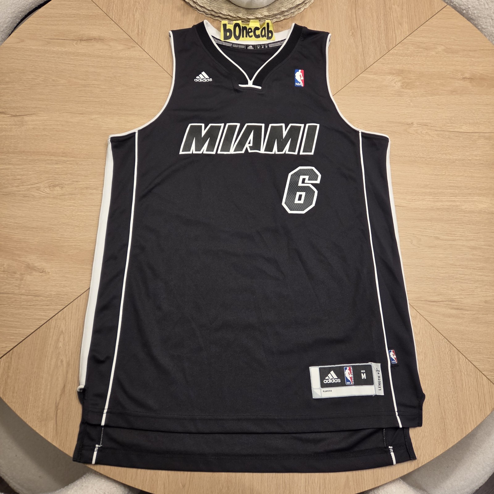 NBA Authentic Jersey Lebron James Miami Heat Adidas Swingman Size Medium Men\'s NBA Authentic Jersey Lebron James Miami Heat Adidas Swingman Size Medium Men\'s