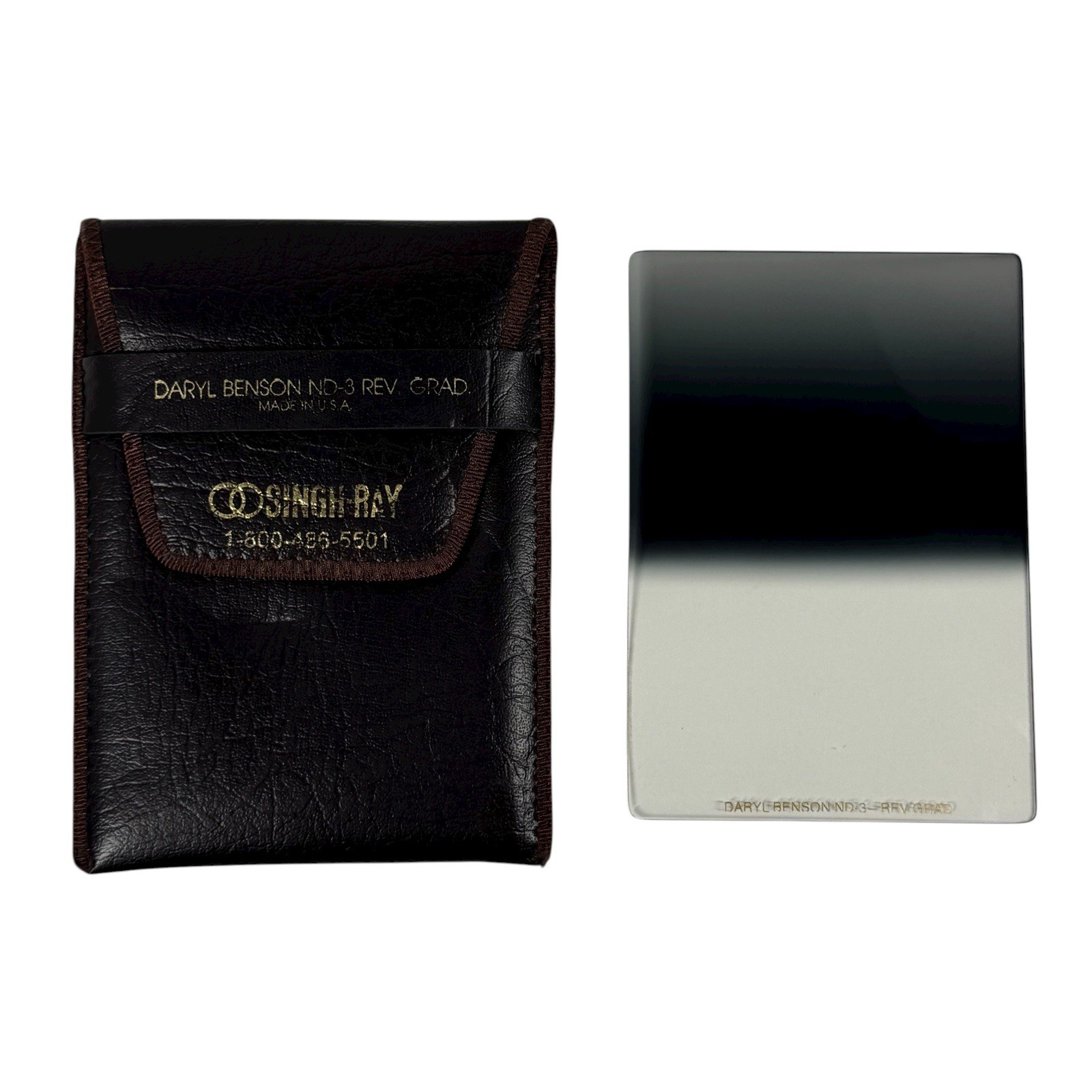 Used Singh-Ray 84x120mm Daryl Benson ND-3 Rev Grad Filter WARPED READ