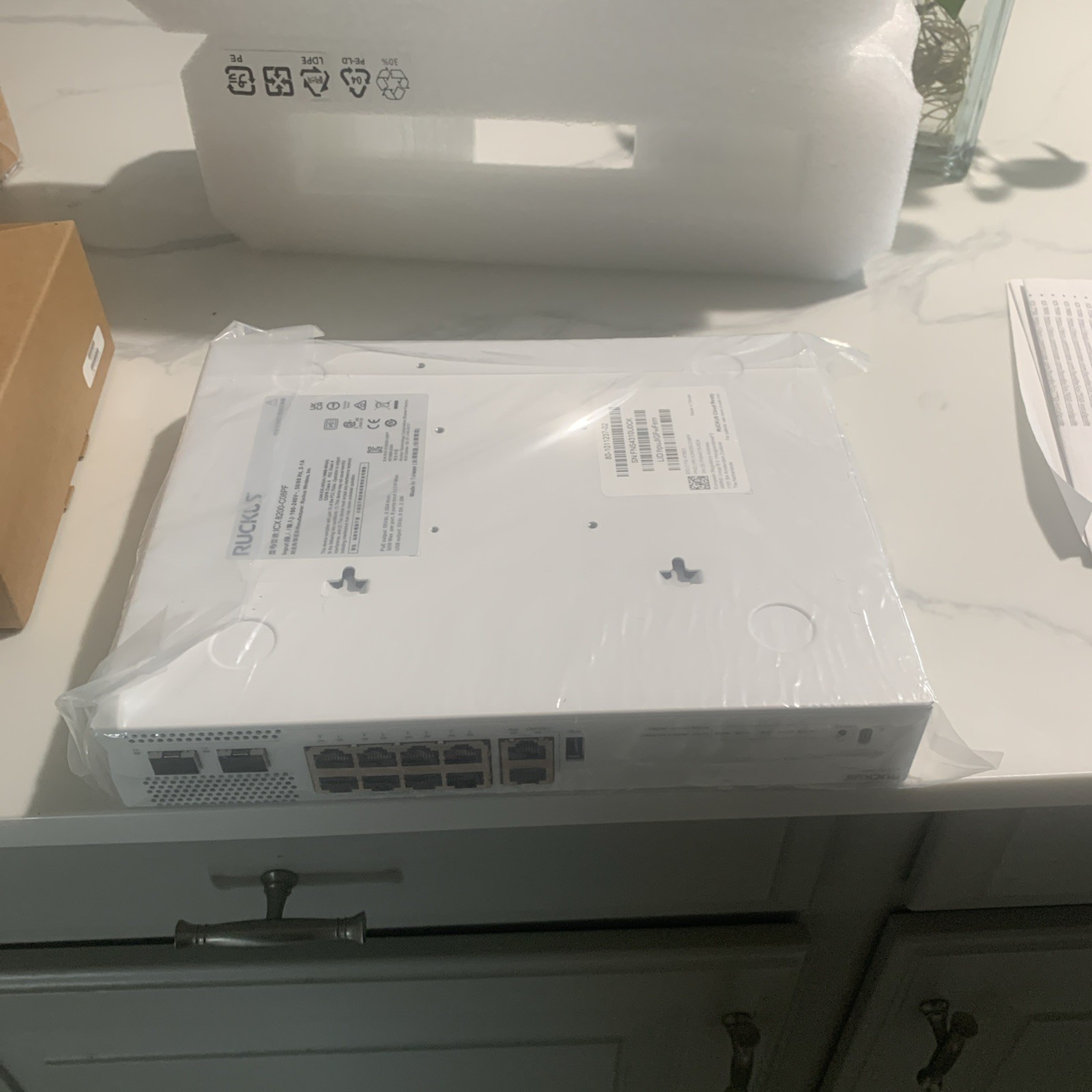 Ruckus ICX8200-C08PF 8-Port PoE+ Switch 10Gb SFP+ L3-BRAND NEW Ruckus ICX8200-C08PF 8-Port PoE+ Switch 10Gb SFP+ L3-BRAND NEW