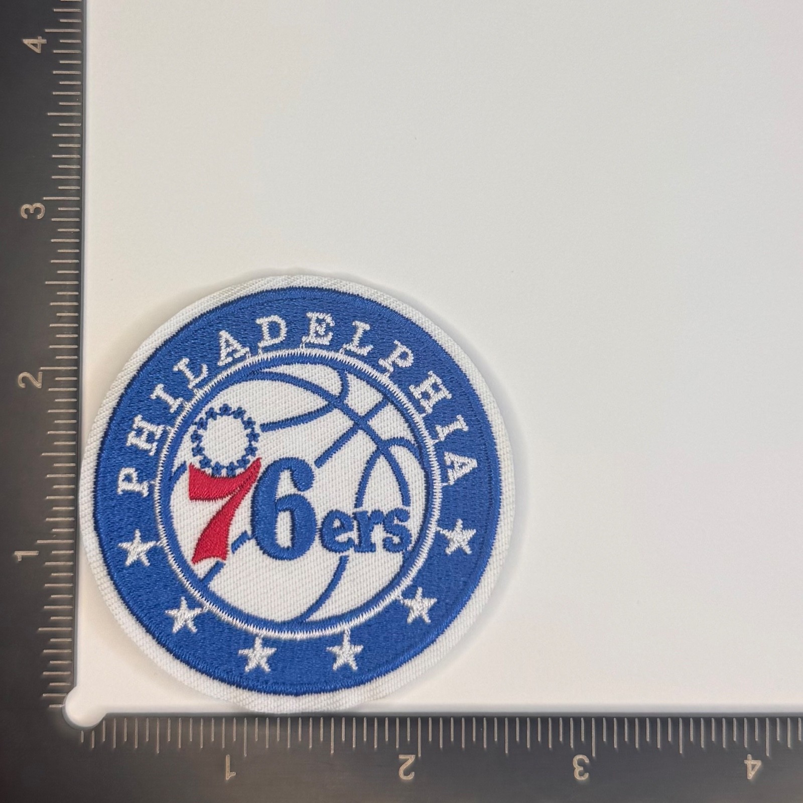 Philadelphia 76ers iron on patch Throwback Vintage