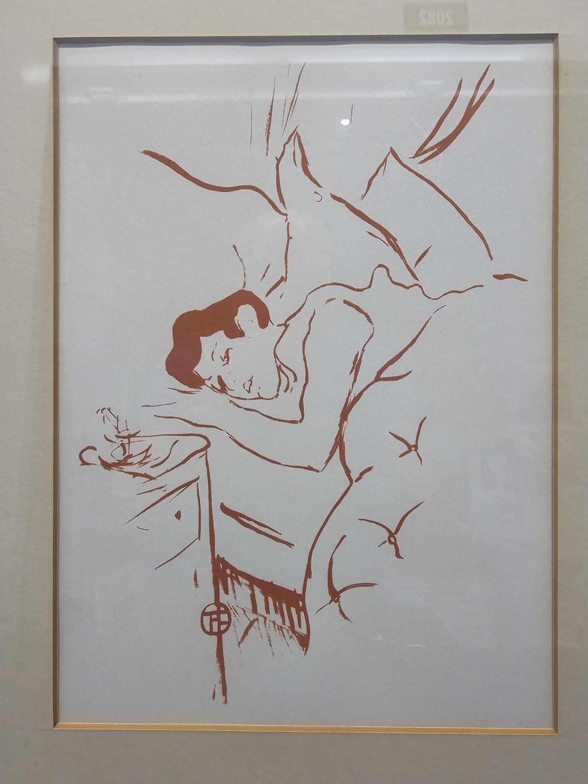 Henri Toulouse Lautrec Ta Bouche Your Mouth Colored Stone Lithograph c1950 Rare Henri Toulouse Lautrec Ta Bouche Your Mouth Colored Stone Lithograph c1950 Rare