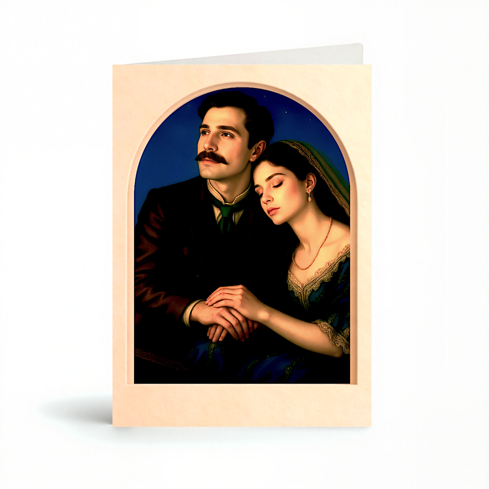 DREAM WITH ME Romantic Love Card 5x7 Anniversary Wedding Valentine Her Him 💛