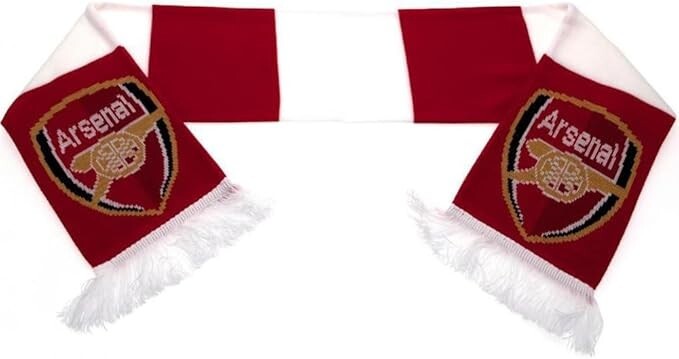 Official Arsenal FC Bar Scarf - Licensed Football Fan Scarf