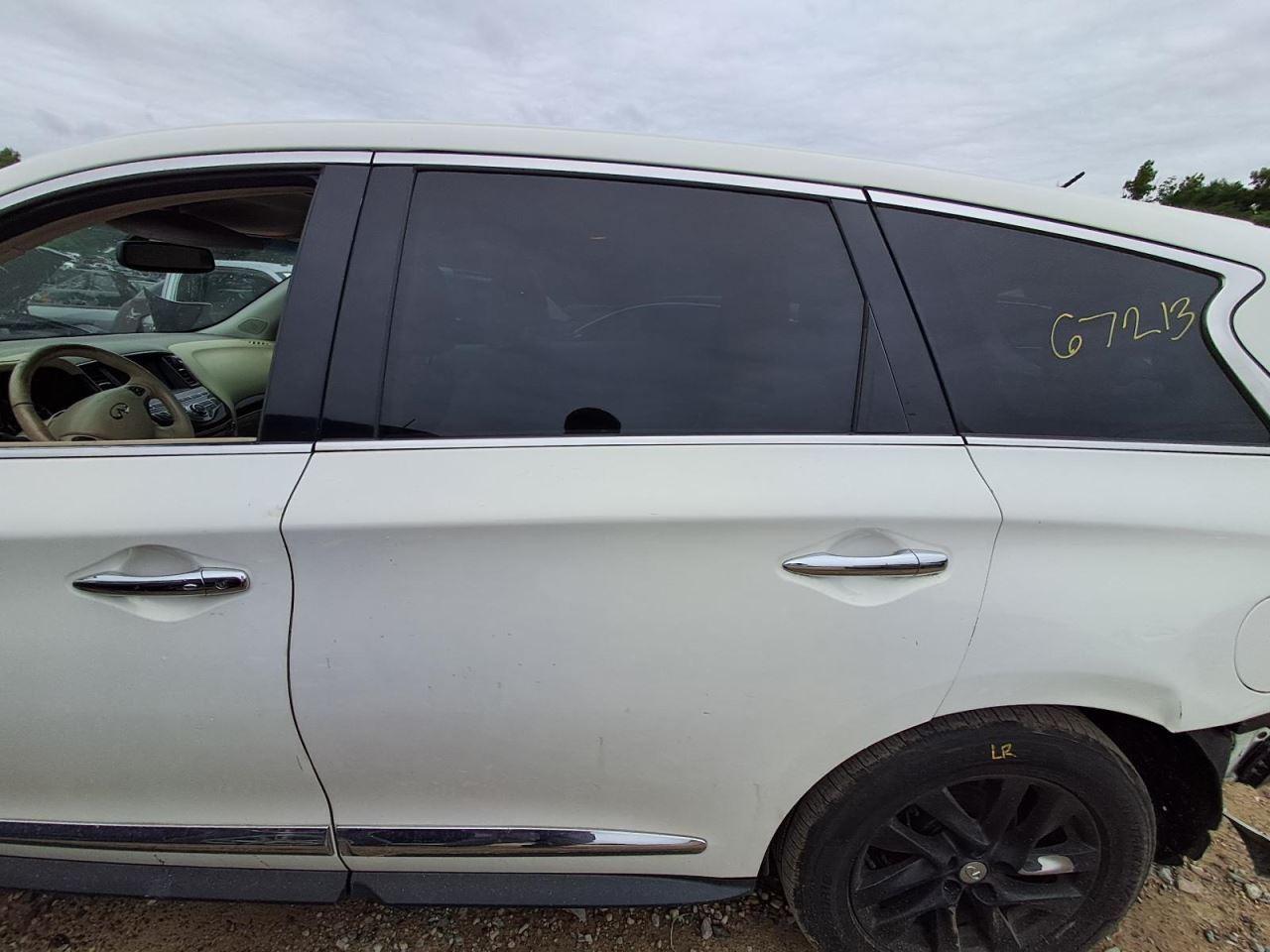 Driver Left Rear Side Door Fits 13 INFINITI JX35 2960397