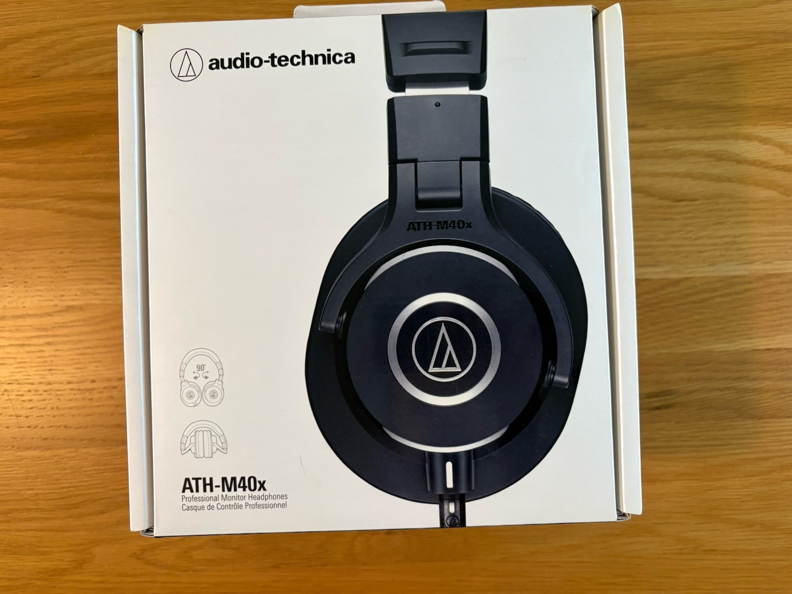 NEW Audio Technica ATH-M40x Monitor Headphones