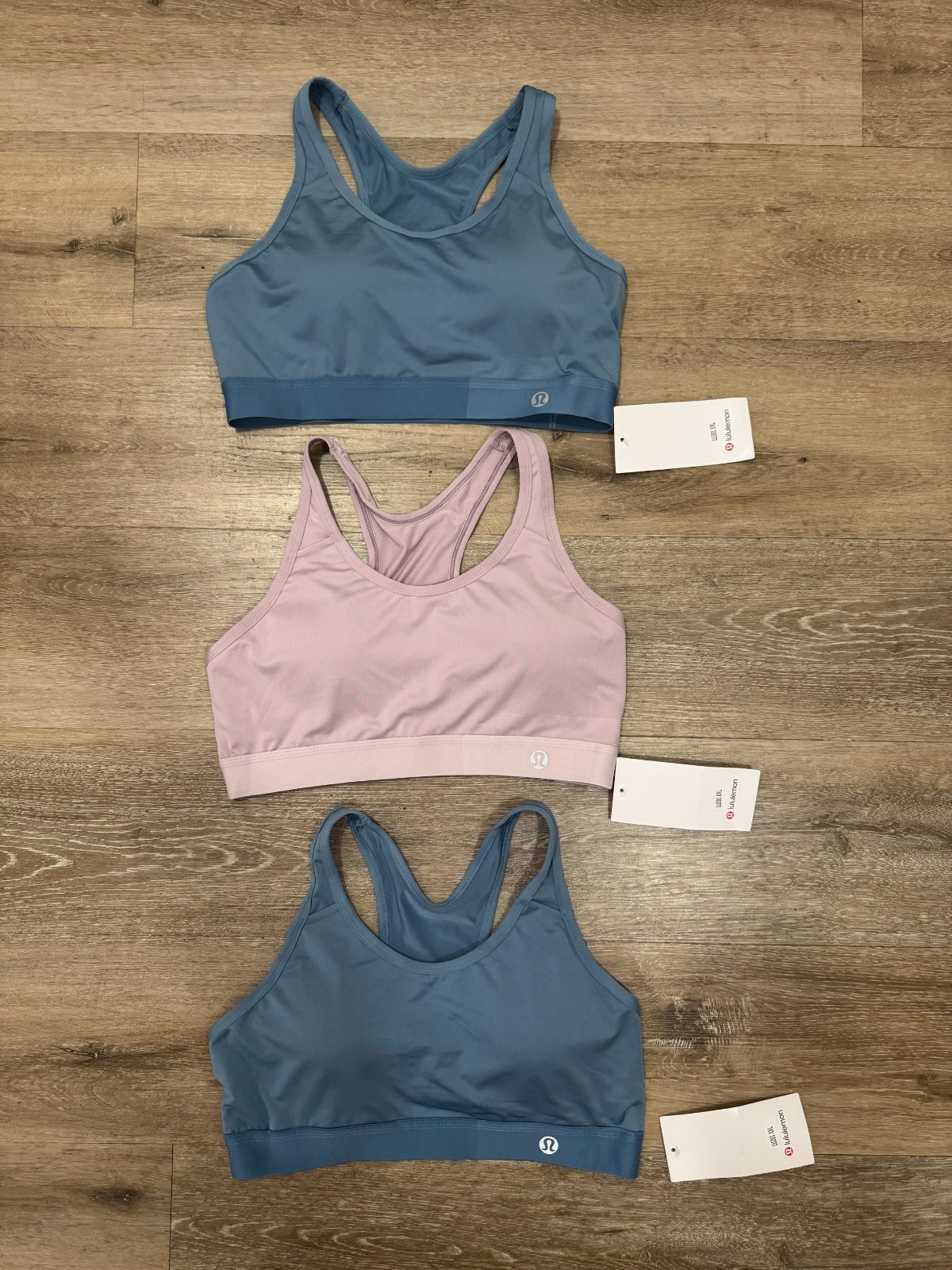 3 PAIR LULULEMON SPORTS BRAS WOMENS SIZE XXL