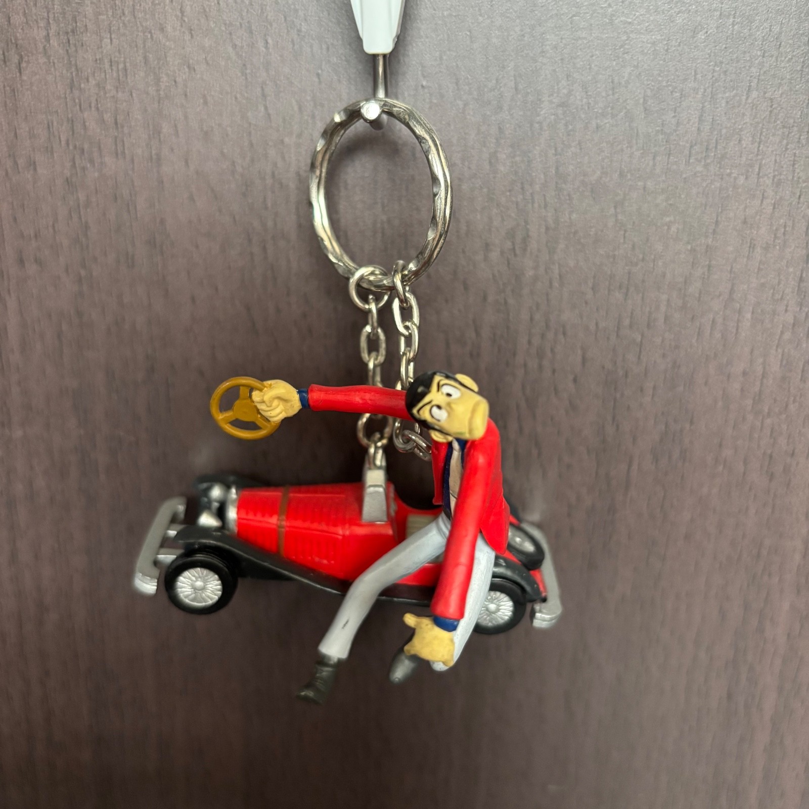 Lupin III Keychain Figure Car 2000 Vintage Japan Anime B.CHINA Rare