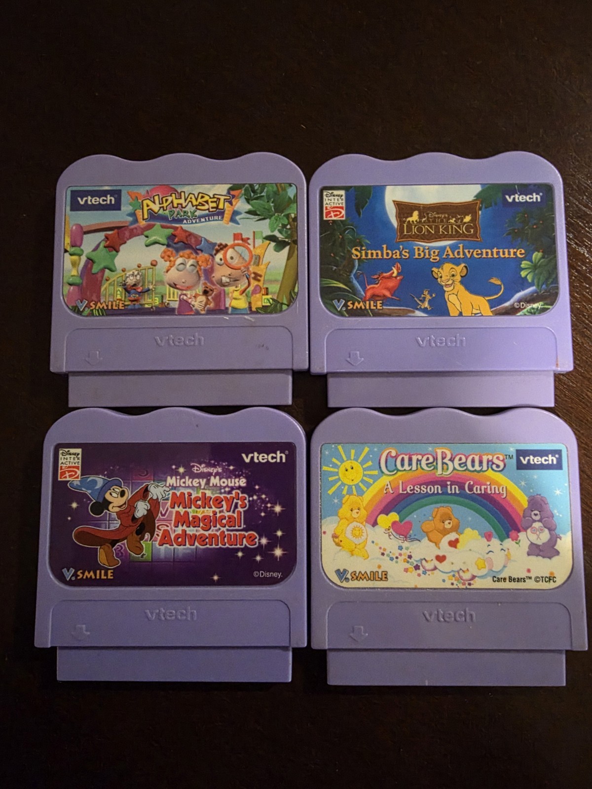 Vintage VTech Video Games Lot of 4 Game Cartridges Hard to Find Vintage VTech Video Games Lot of 4 Game Cartridges Hard to Find