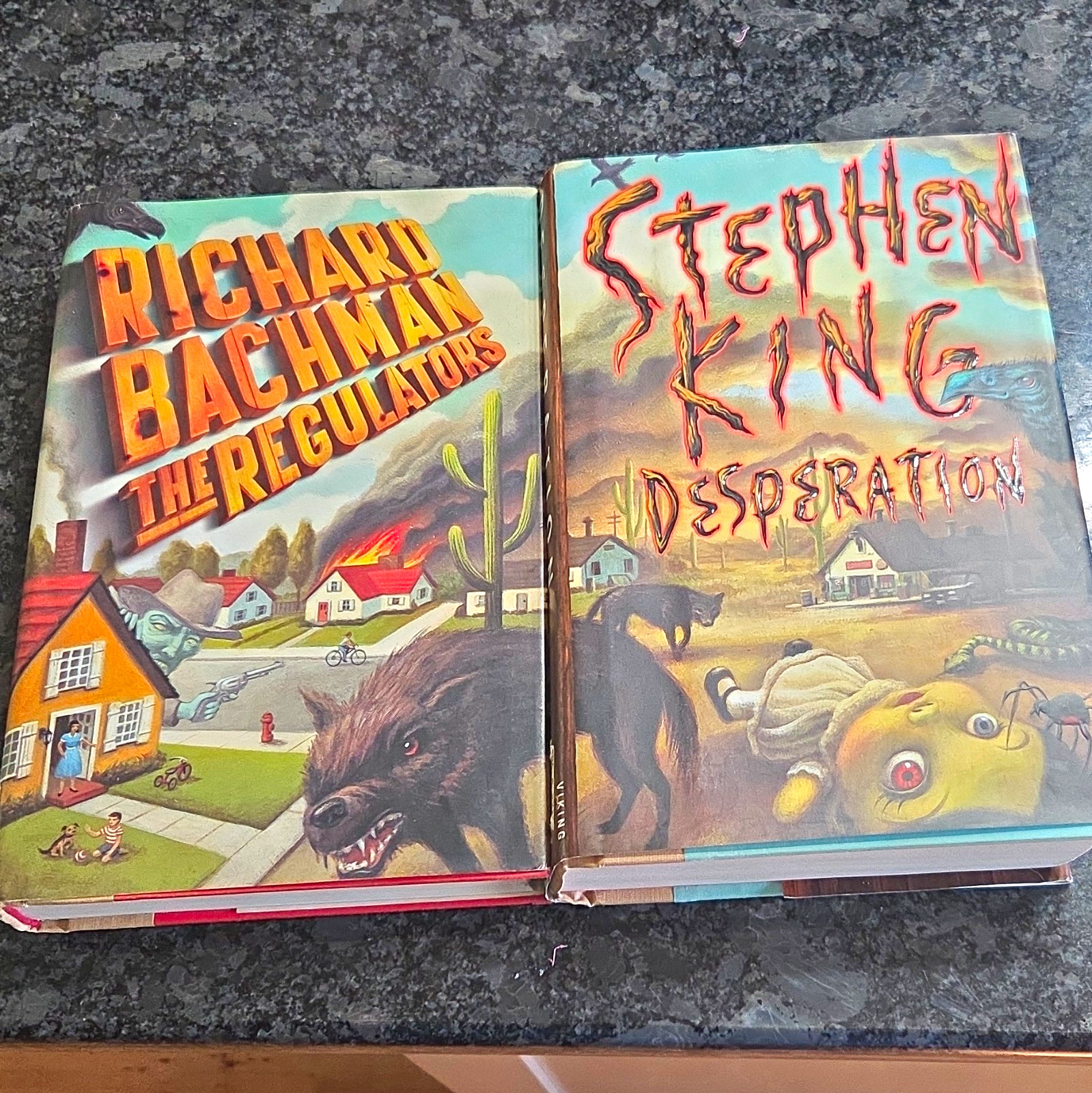 Stephen King/Richard Bachman Desperation & The Regulators HC First Editions