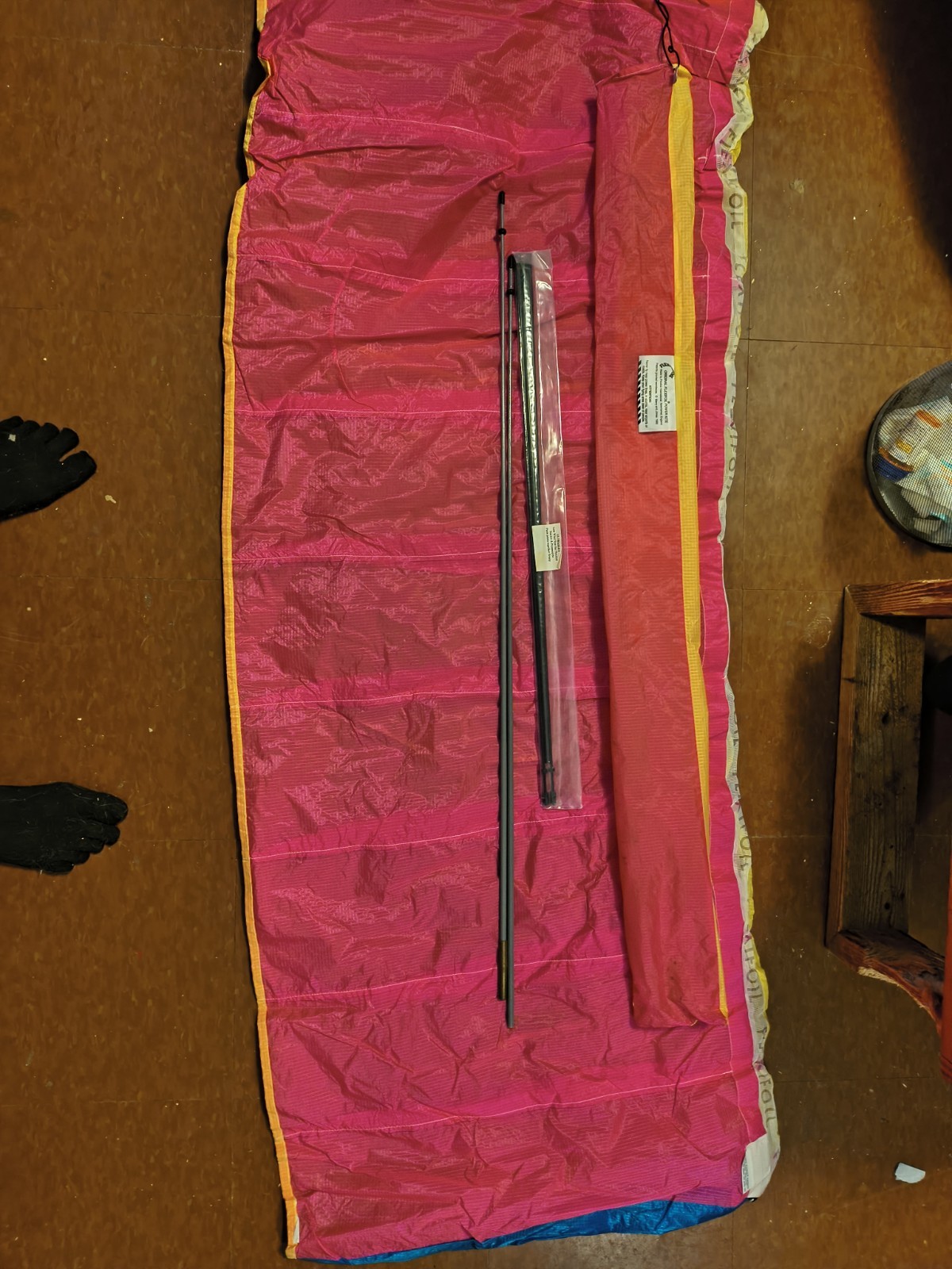 Vintage 1982 Flexifoil Stacker 6 Power Kite - UNFLOWN Pristine w/ Sealed...