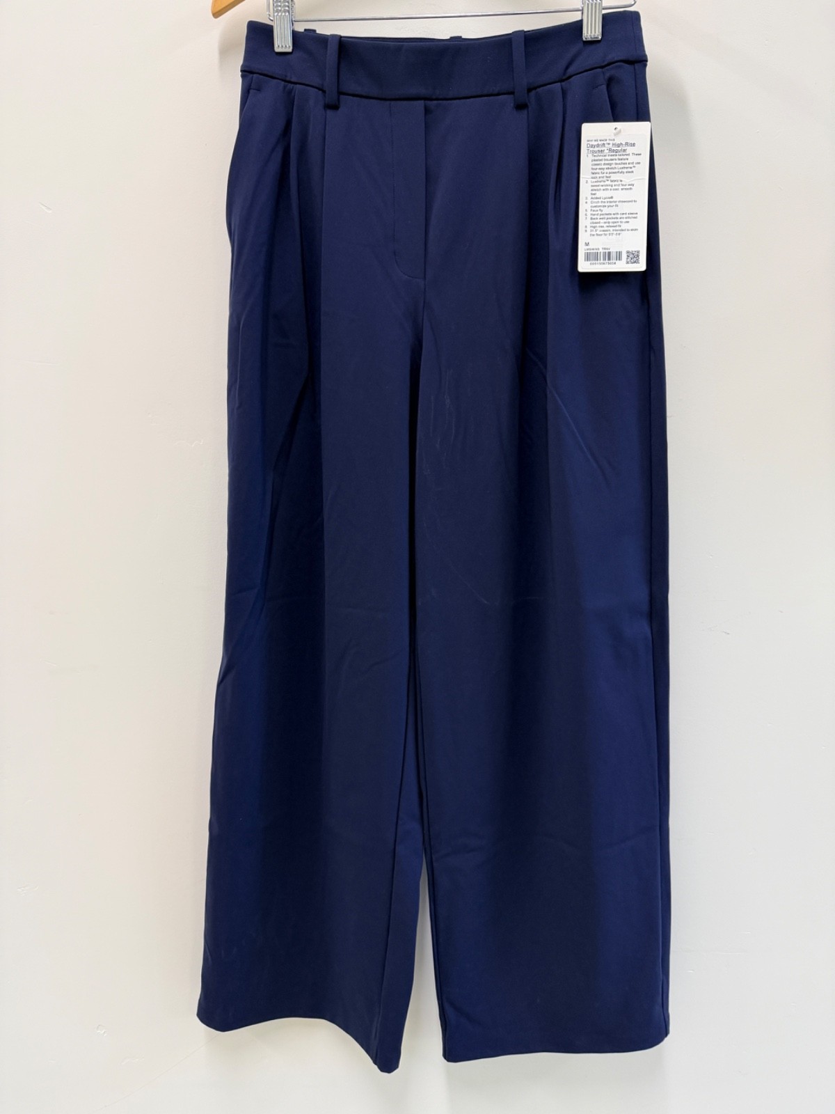 Lululemon Daydrift High-Rise Wide-Leg Trouser Regular, NWT, True Navy, Medium Lululemon Daydrift High-Rise Wide-Leg Trouser Regular, NWT, True Navy, Medium
