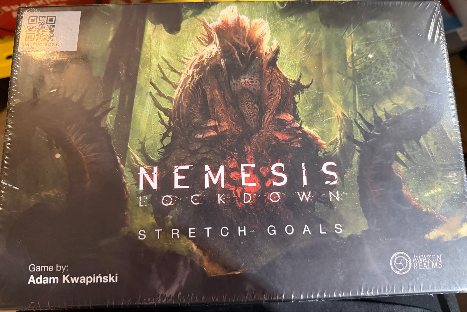 Nemesis Lockdown STRETCH GOALS BOX Board Game Awaken Realms ~ NEW~ SEE PICS/DESC