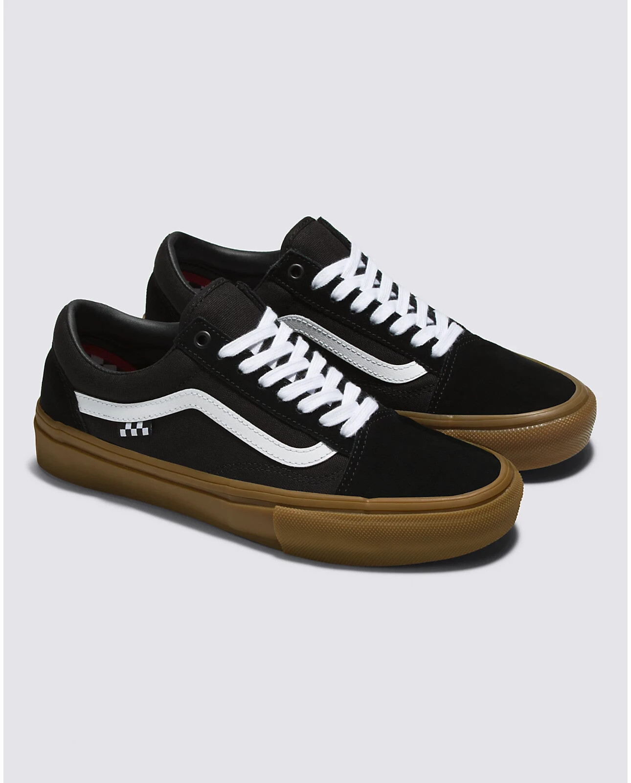 VANS Men\'s Skate Old Skool Shoe Black / Gum VN0A5FCBB9M