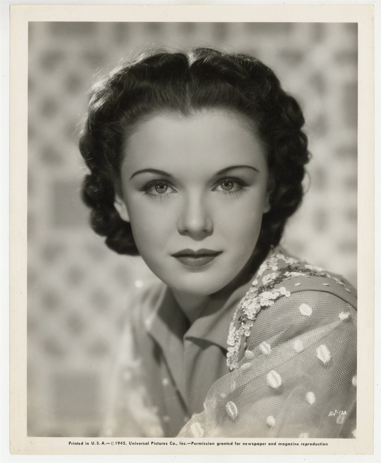 Gloria Jean 1945 Original Glamor Portrait Very Nice Photo Actress Star J10047 Gloria Jean 1945 Original Glamor Portrait Very Nice Photo Actress Star J10047