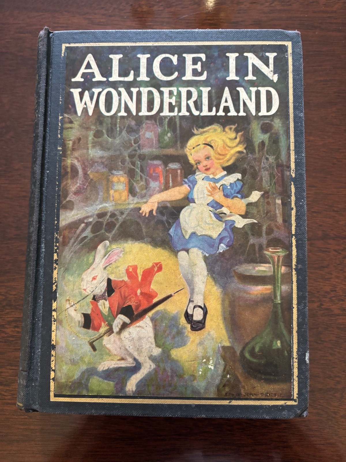 Alice in Wonderland And Through The Looking Glass 1925 John T Winston Co
