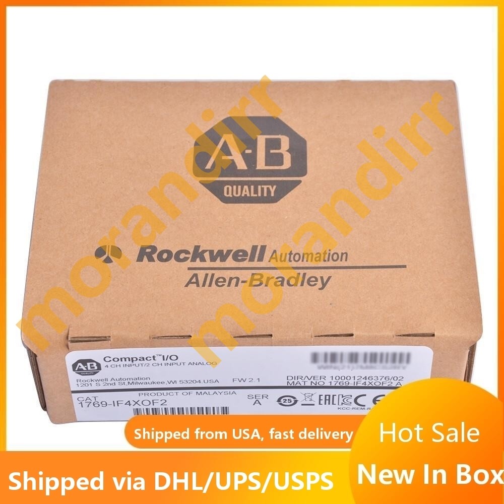 NEW Sealed AB 1769-IF4XOF2 CompactLogix 6 Pt A/I and A/O Module