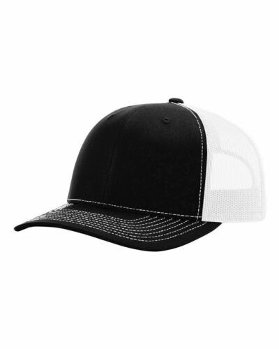 Richardson 112 Trucker Hat Snapback Blank Hat Meshback Hat Trucker Cap - OSFM