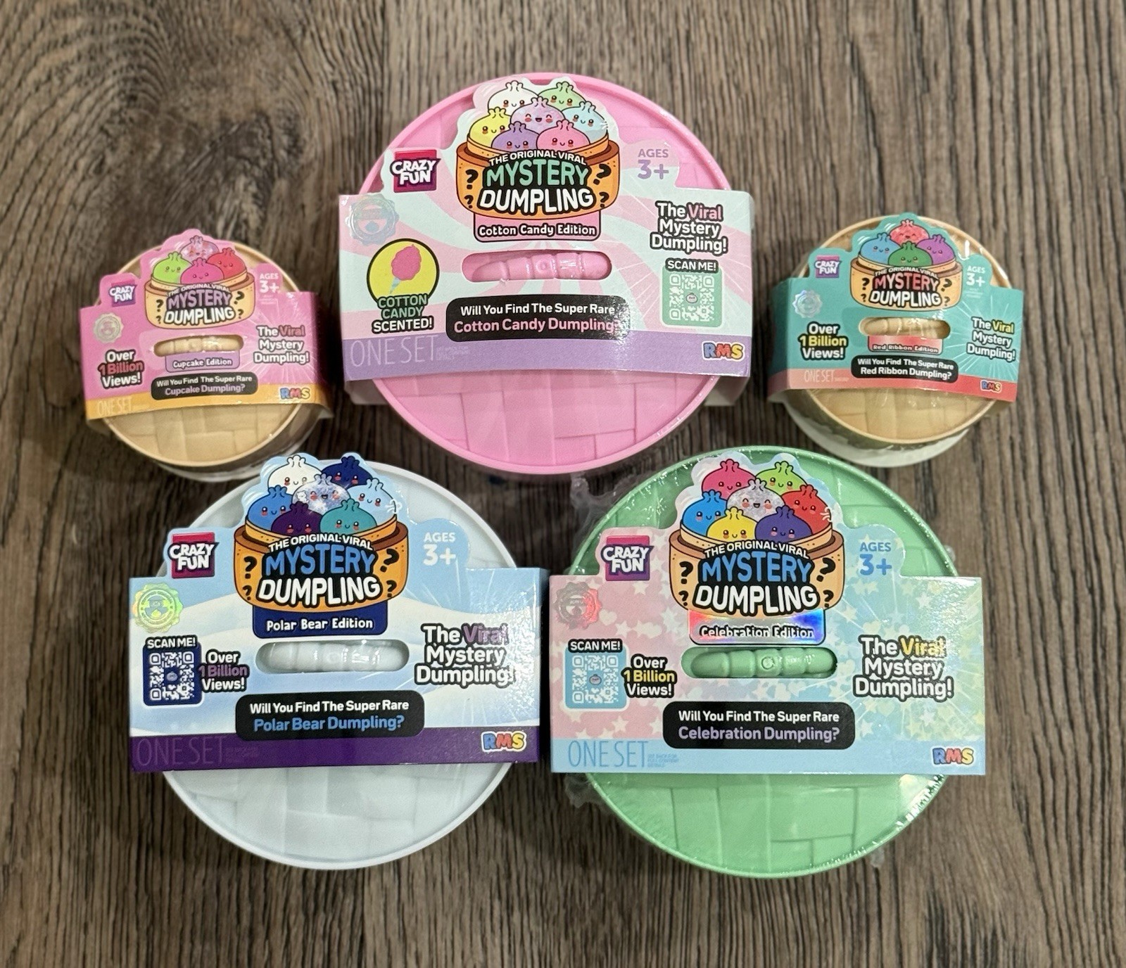 Five Below RMS Viral Squishy Mystery Dumpling Lot Of 5 - 100% Authentic Five Below RMS Viral Squishy Mystery Dumpling Lot Of 5 - 100% Authentic