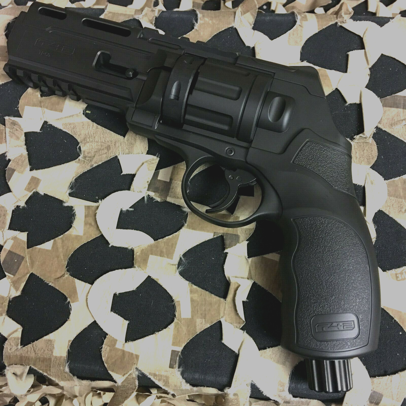 NEW T4E .50 Cal TR50 Paintball Revolver - Black