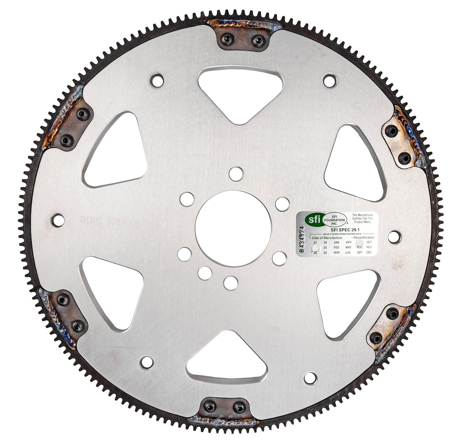 JEGS Billet Aluminum Flexplate for Small & Big Block Chevy [168-Tooth]