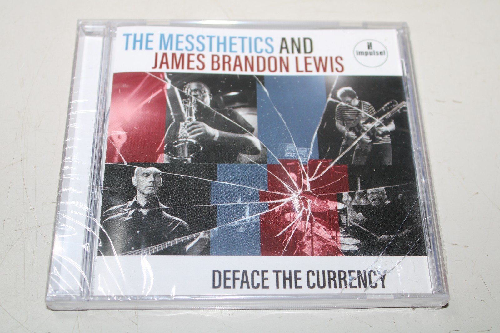 The Messthetics & James Brandon Lewis - Deface The Currency [New CD] Jewel Crack