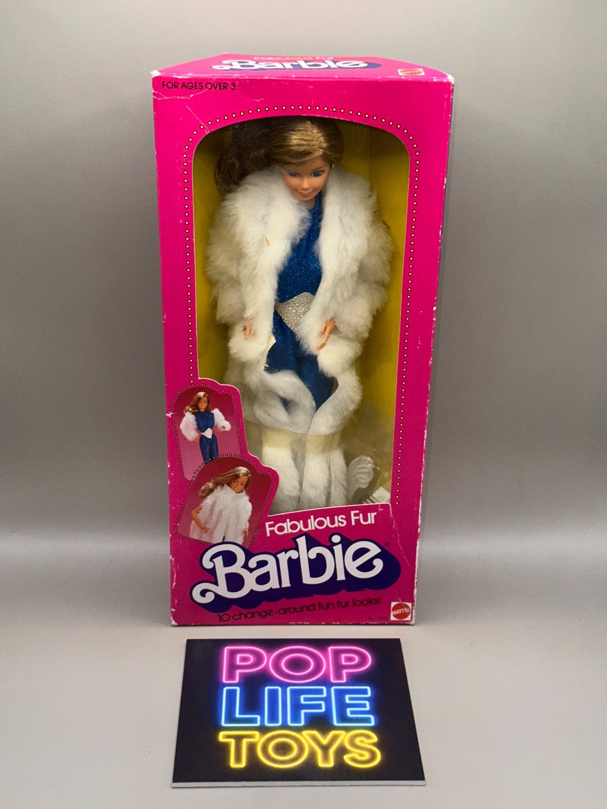 Vintage 1983 Mattel “Fabulous Fur Barbie” #7093 *NRFB*