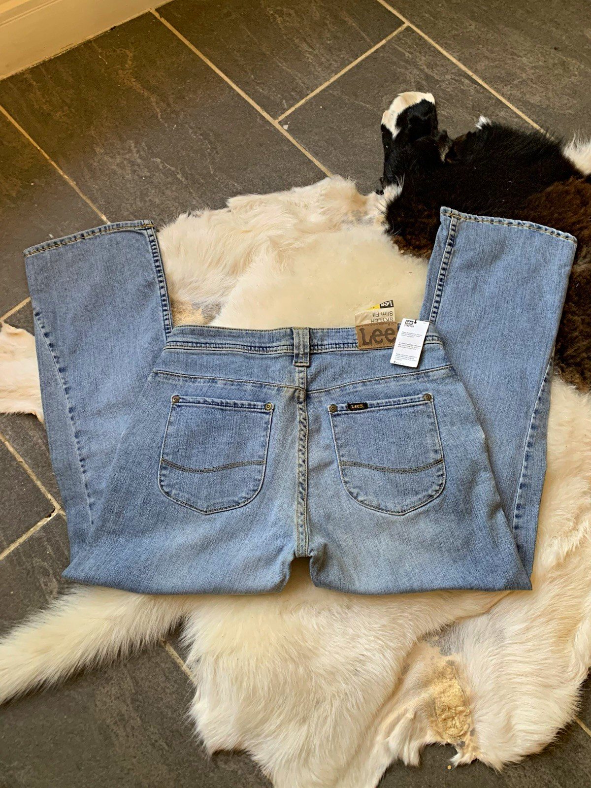 NWT Vintage DeadStock Women\'s Lee Skyler Slim Fit Stretch Light Wash Blue Jeans NWT Vintage DeadStock Women\'s Lee Skyler Slim Fit Stretch Light Wash Blue Jeans