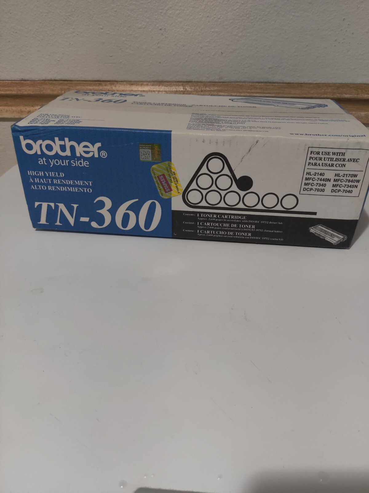 Brother TN 360Toner Cartridge Brother TN 360Toner Cartridge