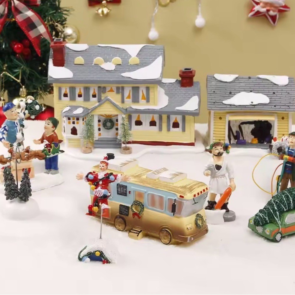 The Griswold Holiday Christmas village from National Lampoons Christmas Vacation