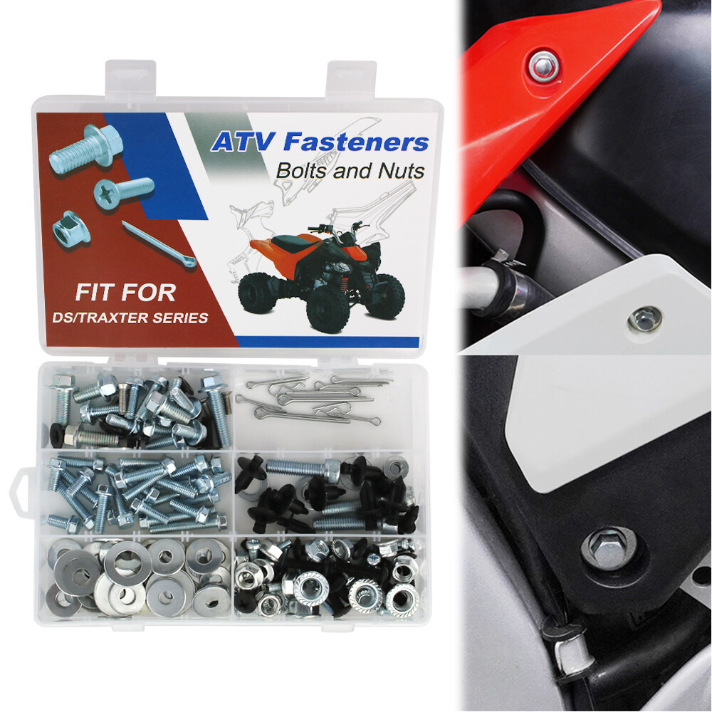 Plastic Body Fastener Frame Kit Fit For CAN-AM DS 7404 00-02 Mini DS 90 02-08