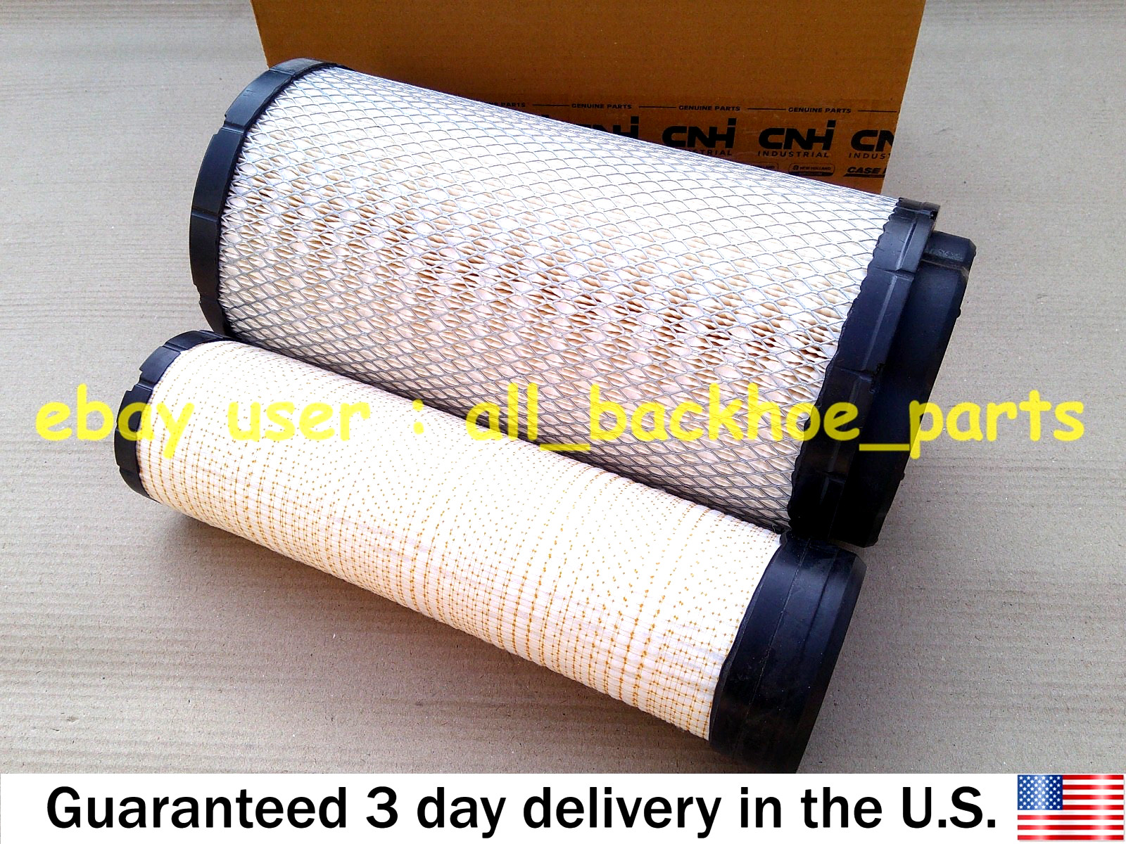 CASE PARTS - GENUINE CASE FILTER PRIMARY & SAFETY (PART NO. 92041648 92041646)