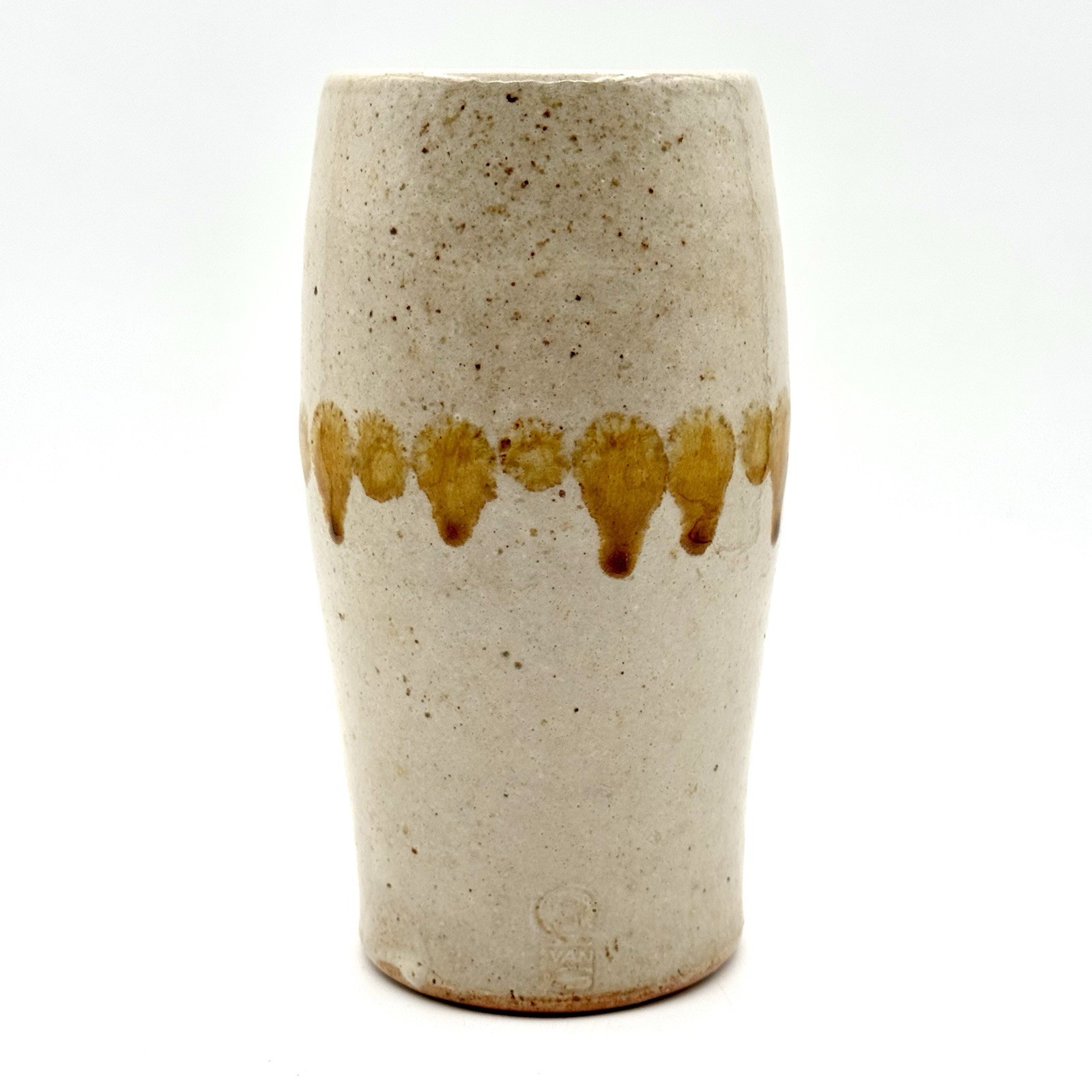 Hand Crafted Clay Vase Contemporary Pottery Glazed Ceramic Artisan Handmade 