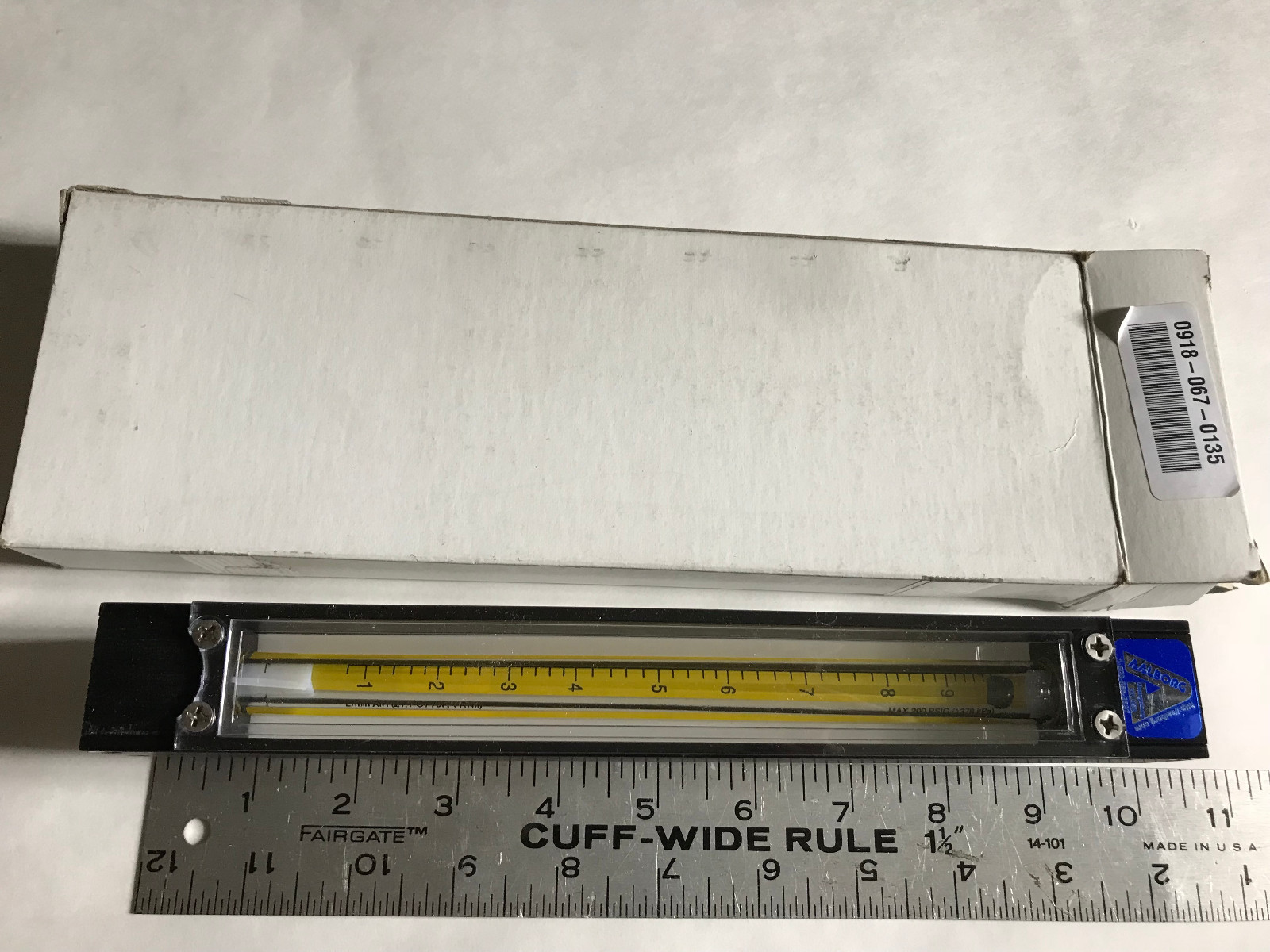 NEW AALBORG PMR1-014774 SINGLE FLOW P METER,AJ