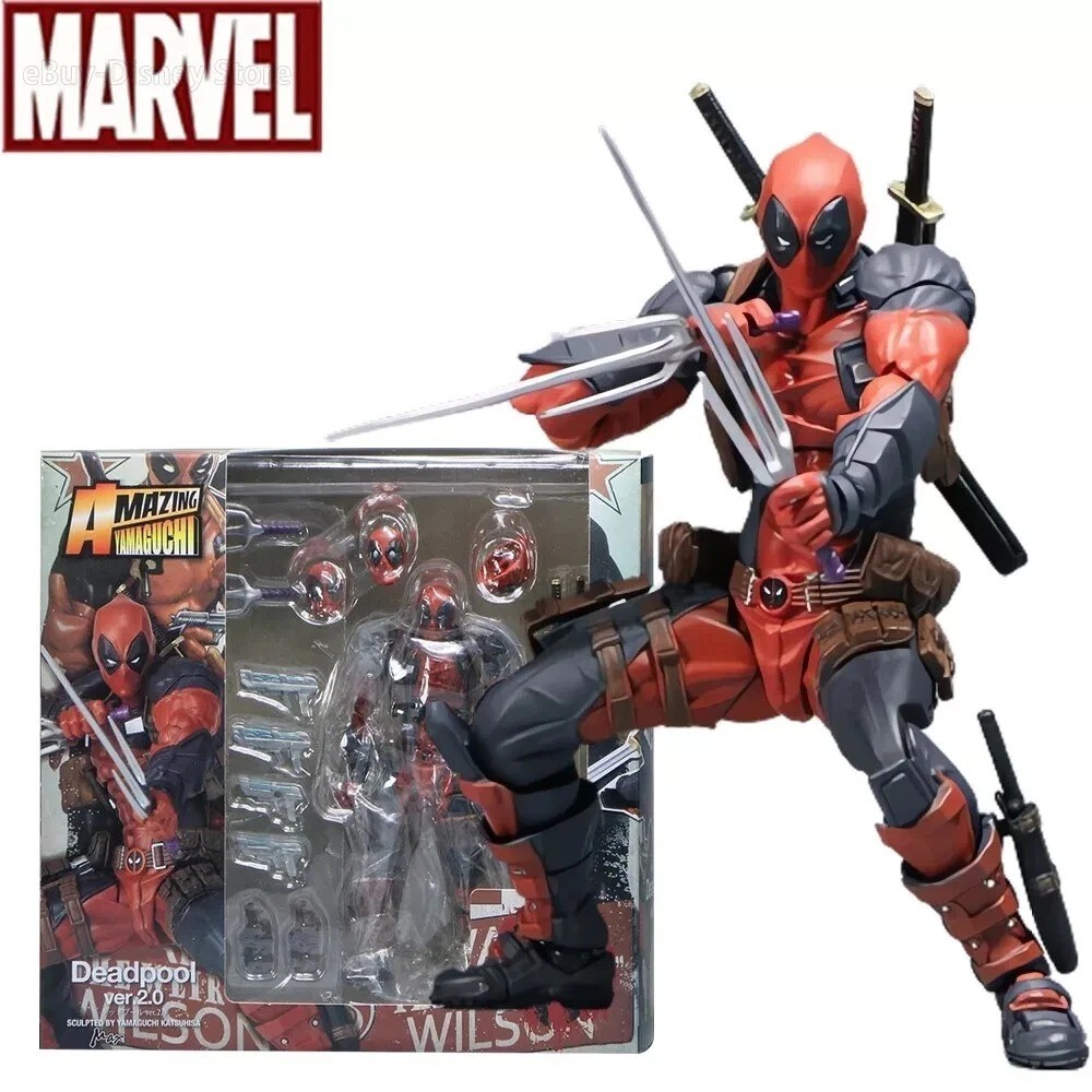 Amazing Yamaguchi Deadpool Ver. 2.0 Action Figure Collection ChinaVer 6in IN BOX Amazing Yamaguchi Deadpool Ver. 2.0 Action Figure Collection ChinaVer 6in IN BOX