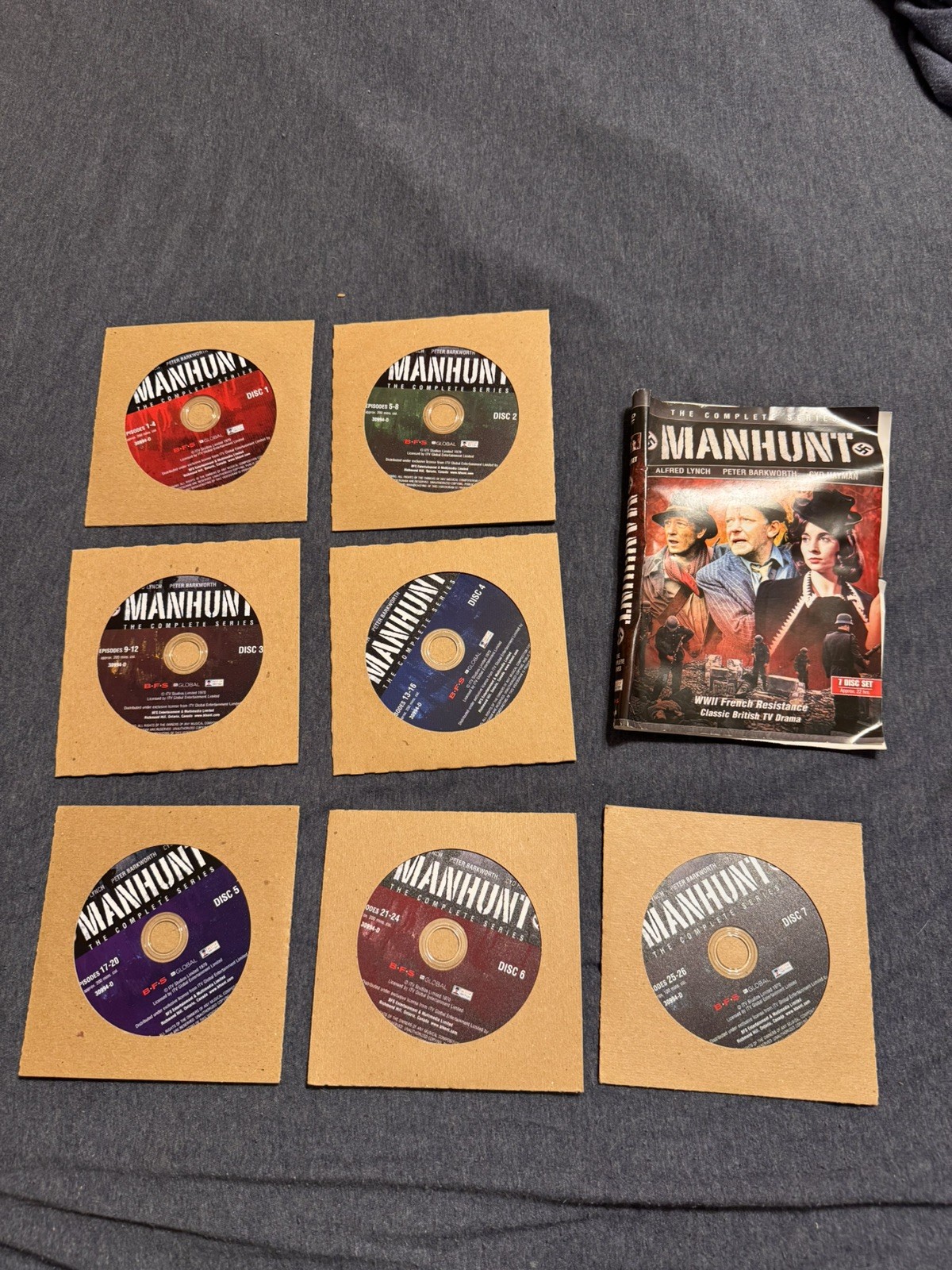 Manhunt: The Complete Series (DVD, 2010, 7-Disc Set)