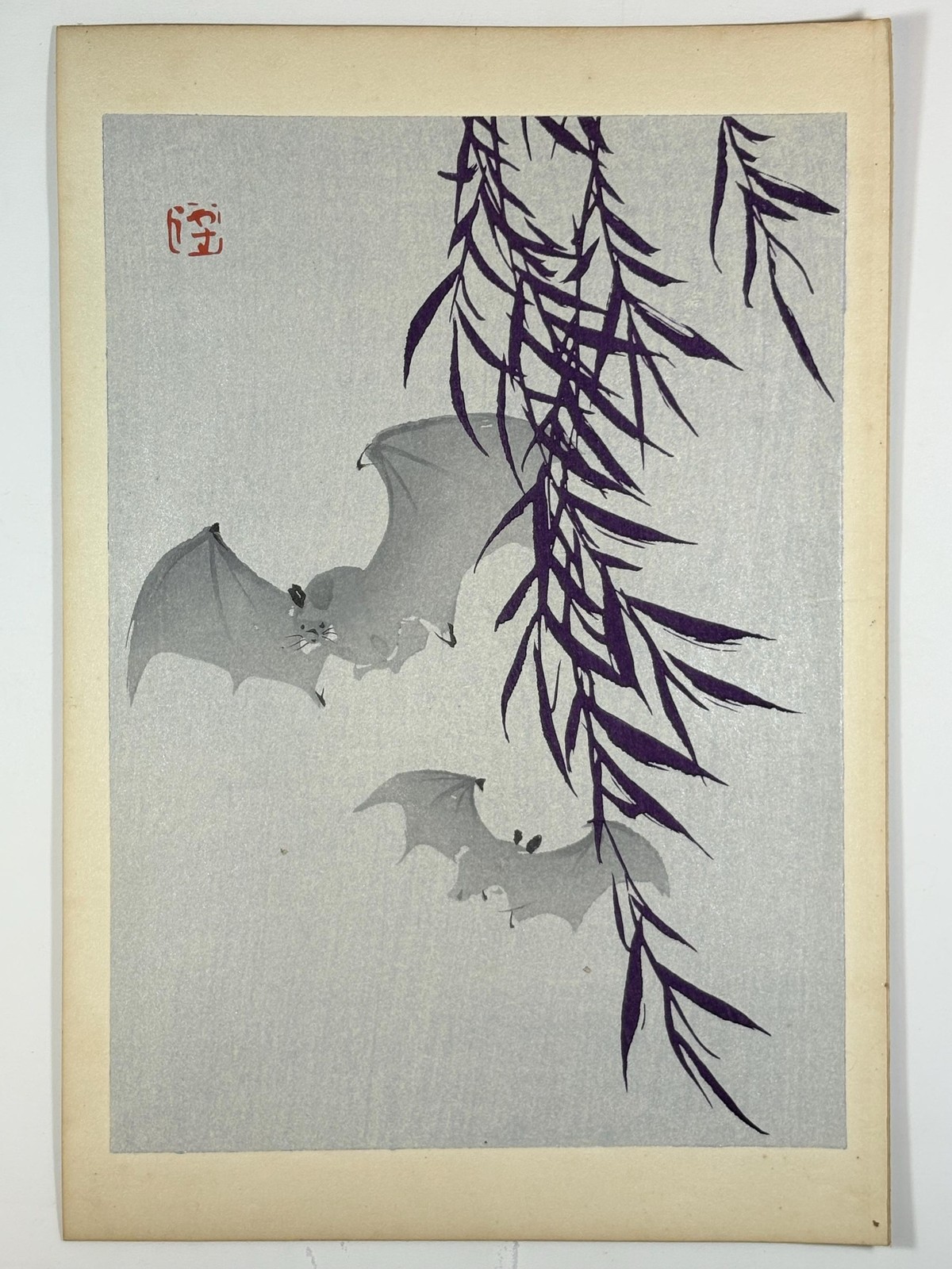Japanese original woodblock print, 1934, Kyobashi Masuichi, \