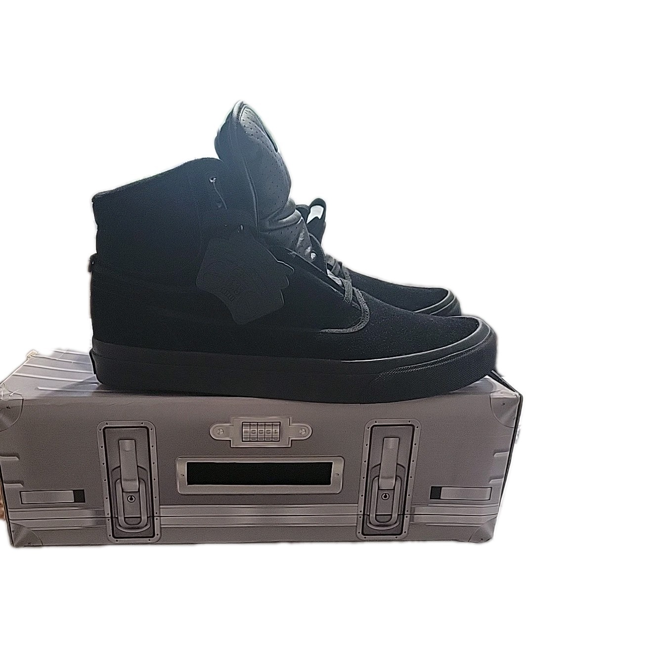 FMS Future High-Top Black  /  Black Size 12 New-In Box - Deadstock