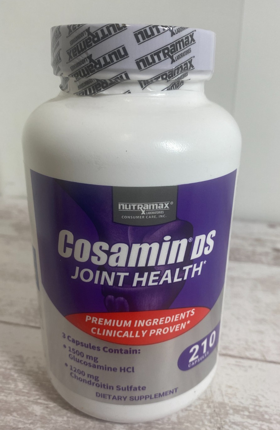 Cosamin DS Joint Health Glucosamine Chondroitin 210 Capsules Nutramax NEW Sealed