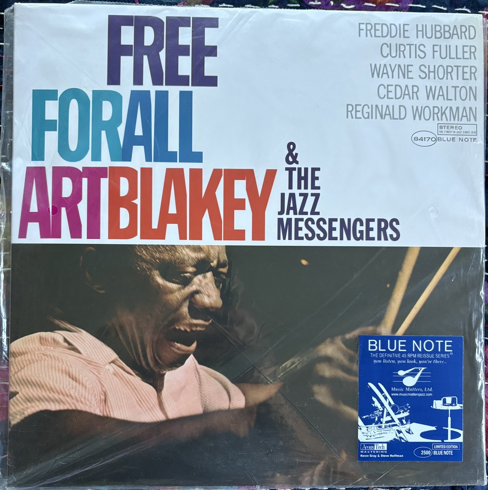 Art Blakey Free For All Blue Note Music Matters Jazz Vinyl 2LP 180G 45RPM 20012