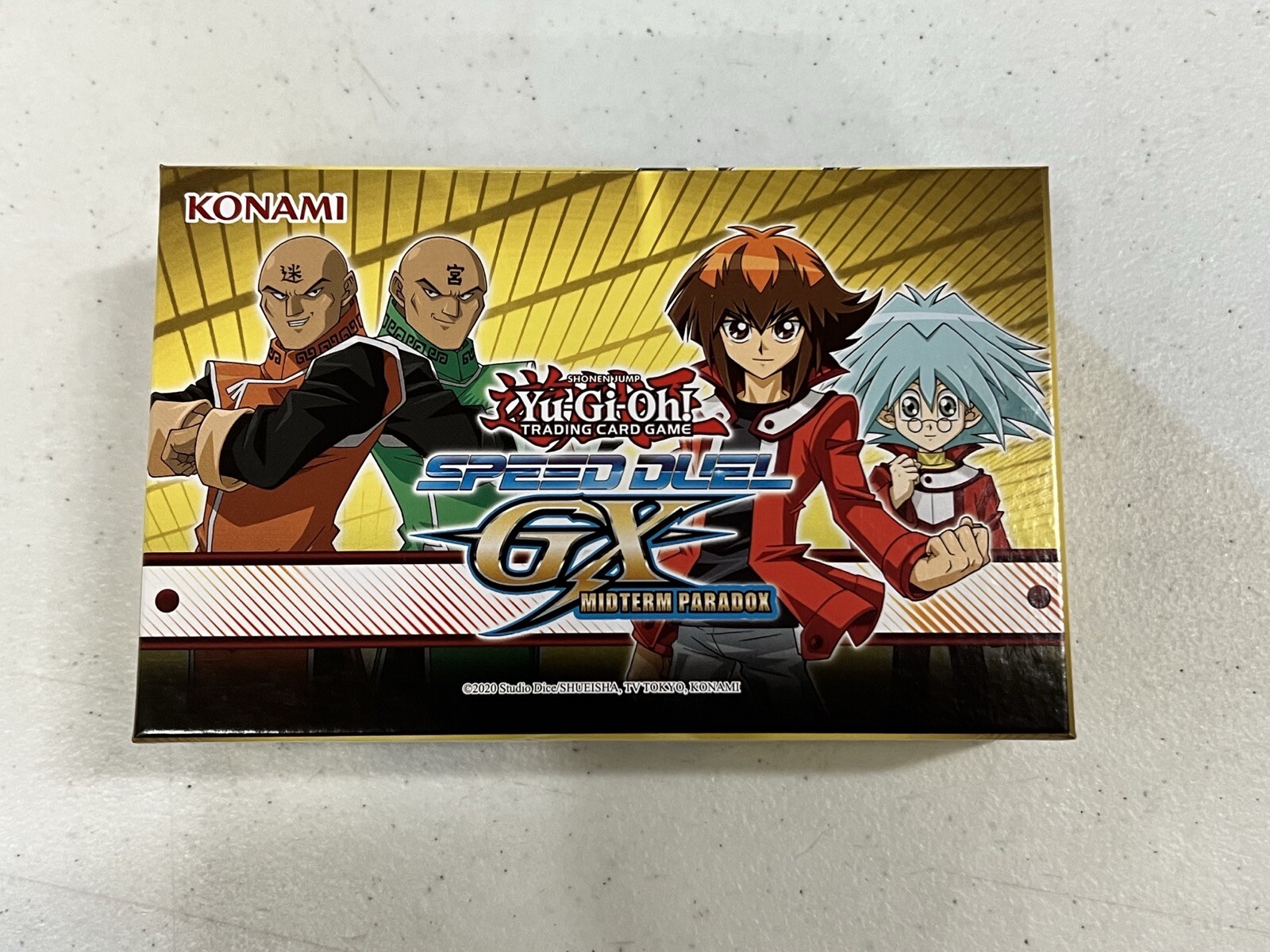 Yugioh Speed Duel GX Midterm Paradox Mini Box Factory Sealed 4 Decks + Promos