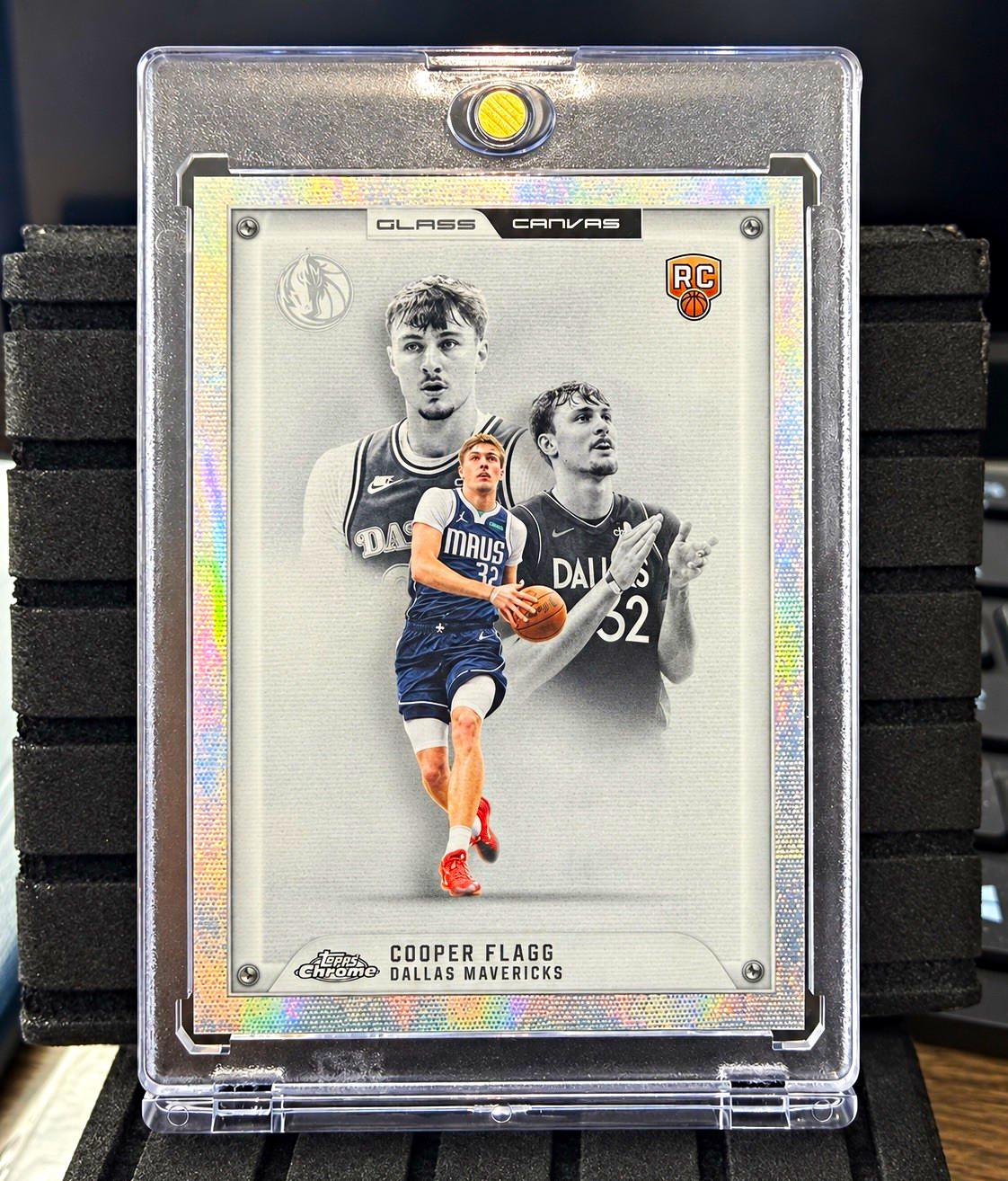 Topps 2024-25 Chrome Glass Canvas Rookie Lot (4) Flagg Harper Fears Johnson Topps 2024-25 Chrome Glass Canvas Rookie Lot (4) Flagg Harper Fears Johnson
