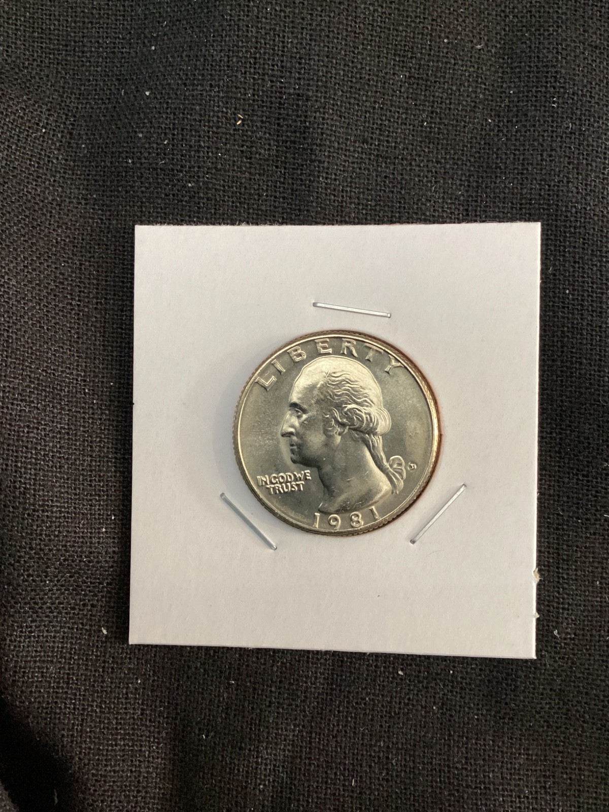 1981 D Washington Quarter BU 1981 D Washington Quarter BU