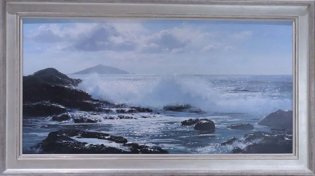 Peter Ellenshaw: “Scariff Island Peter Ellenshaw: “Scariff Island