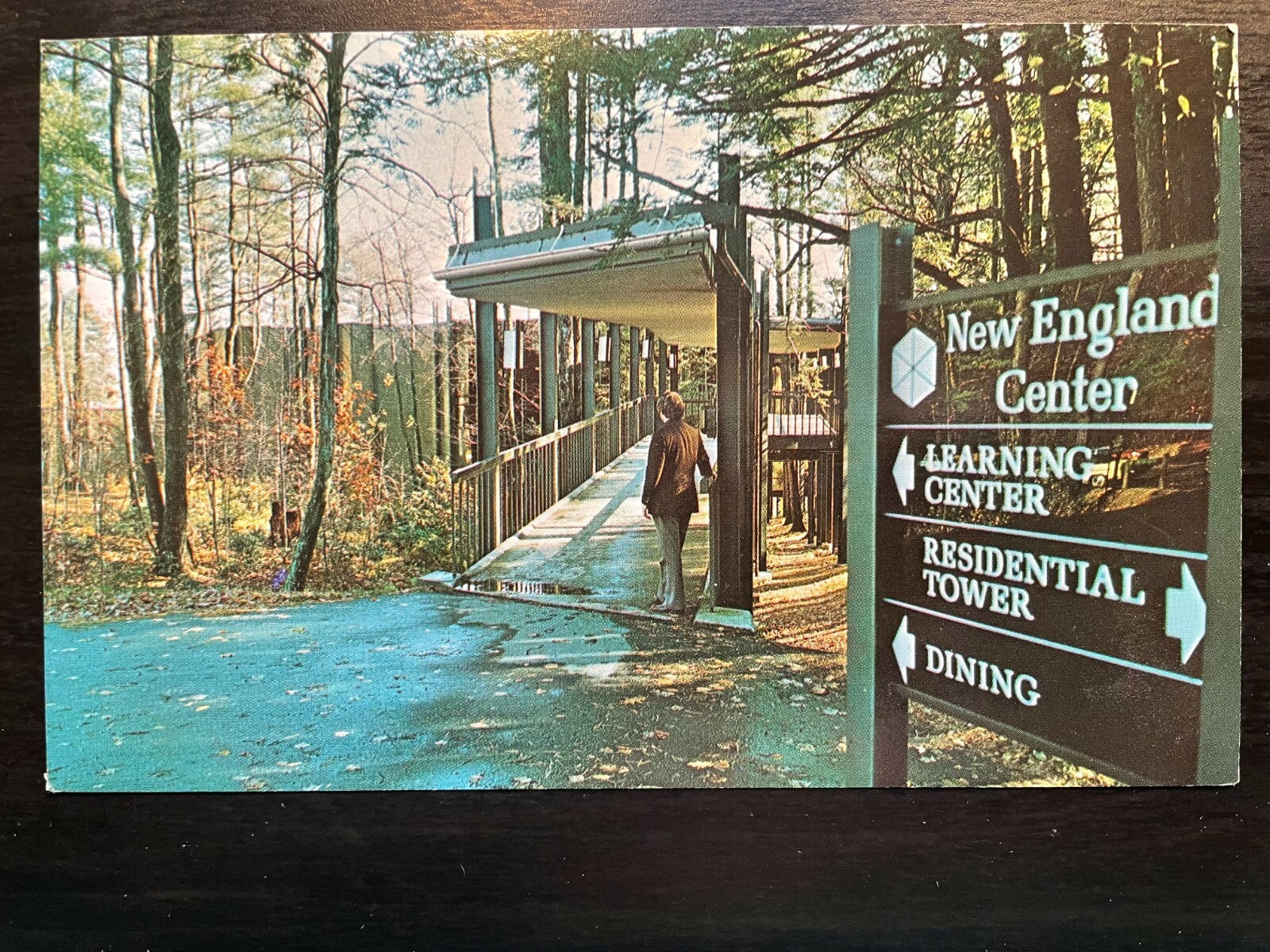 Vintage Postcard 1963 Univ. of New Hampshire New England Conf Center Durham NH