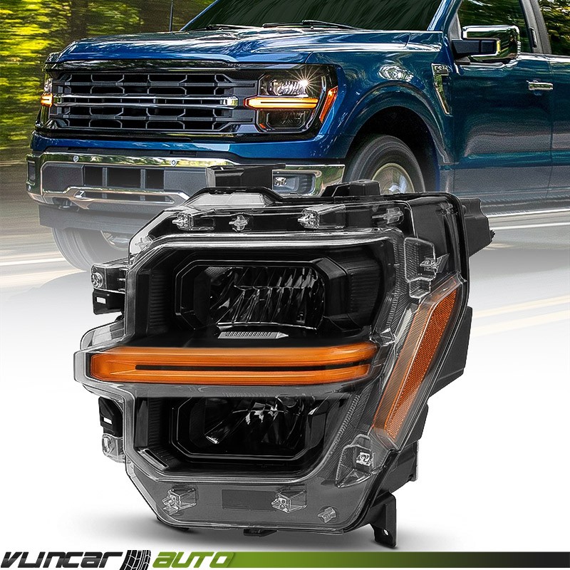 Assembly LED Headlight For Ford F-150 2024 2025 2026 W/ Module Driver Left Side