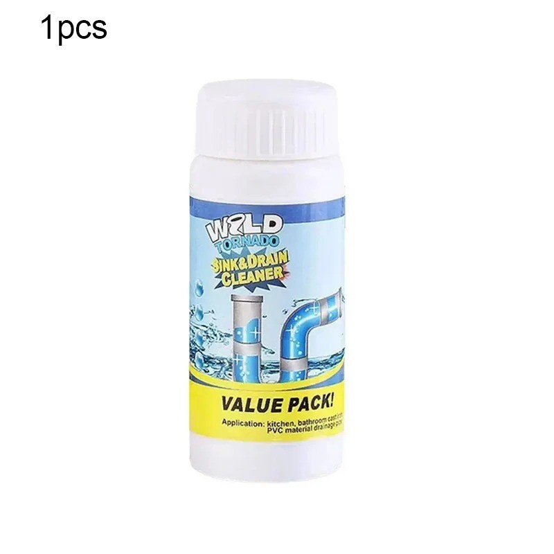 1/2Pcs Wild Tornado Powerful Sink Drain Cleaner High Efficiency Clogging Remover 1/2Pcs Wild Tornado Powerful Sink Drain Cleaner High Efficiency Clogging Remover