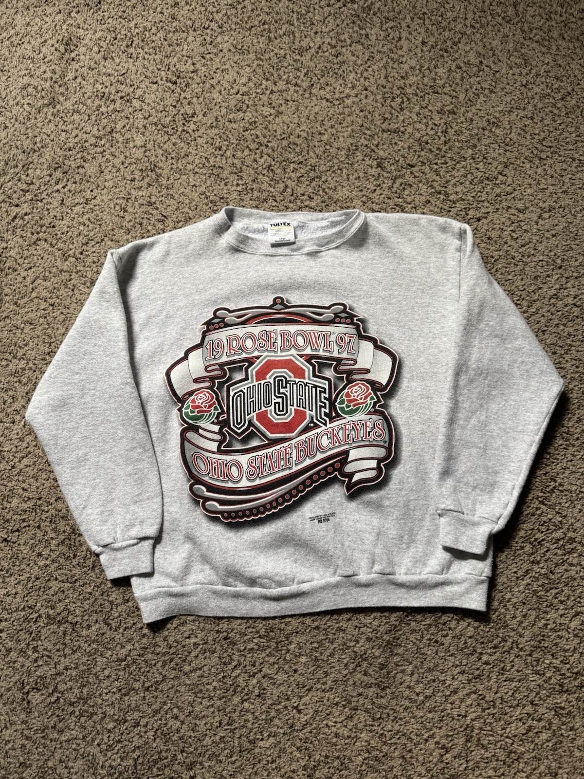 Vintage 1997 Ohio State Rose Bowl Crewneck Sweatshirt Vintage 1997 Ohio State Rose Bowl Crewneck Sweatshirt