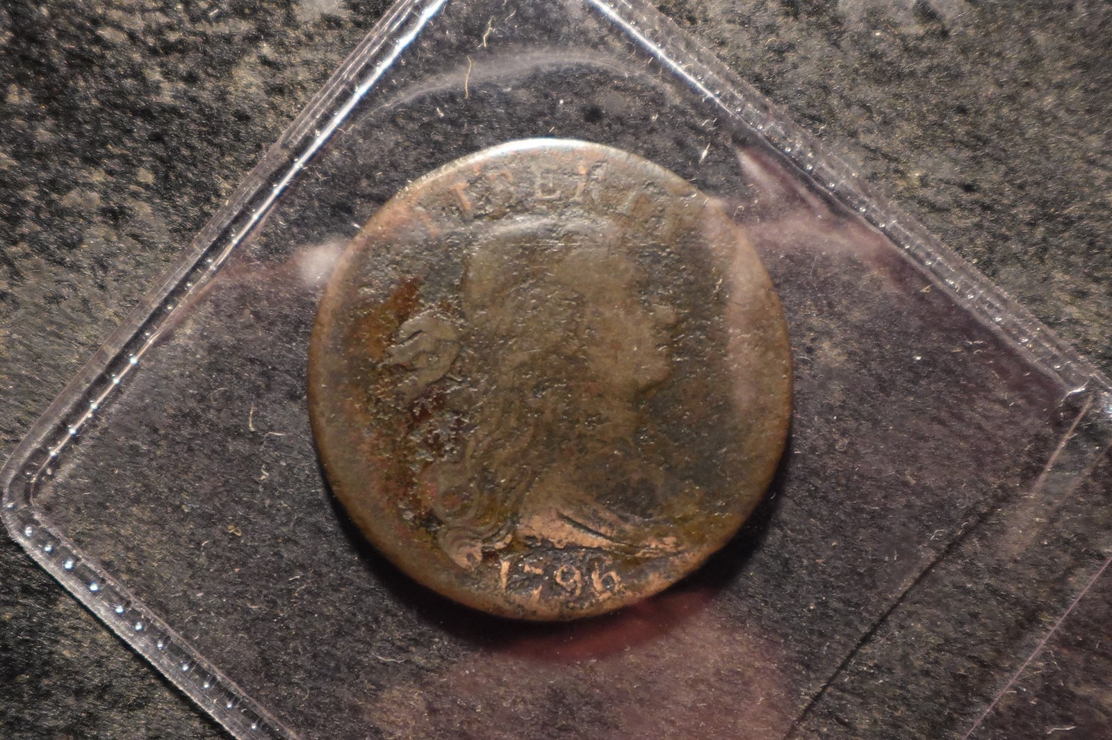1796 VG Detail Full Dated Apparent S-109 Draped Bust Large Cent MSX 1796 VG Detail Full Dated Apparent S-109 Draped Bust Large Cent MSX